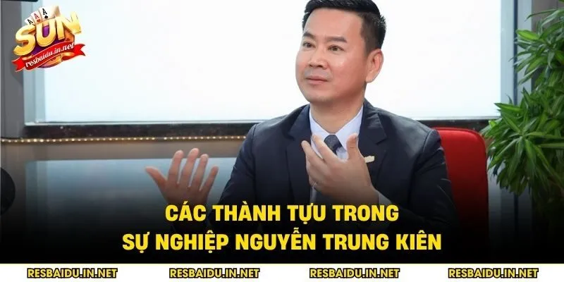 Các thành tựu trong sự nghiệp Nguyễn Trung Kiên